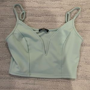 Mint green going out top👏👏